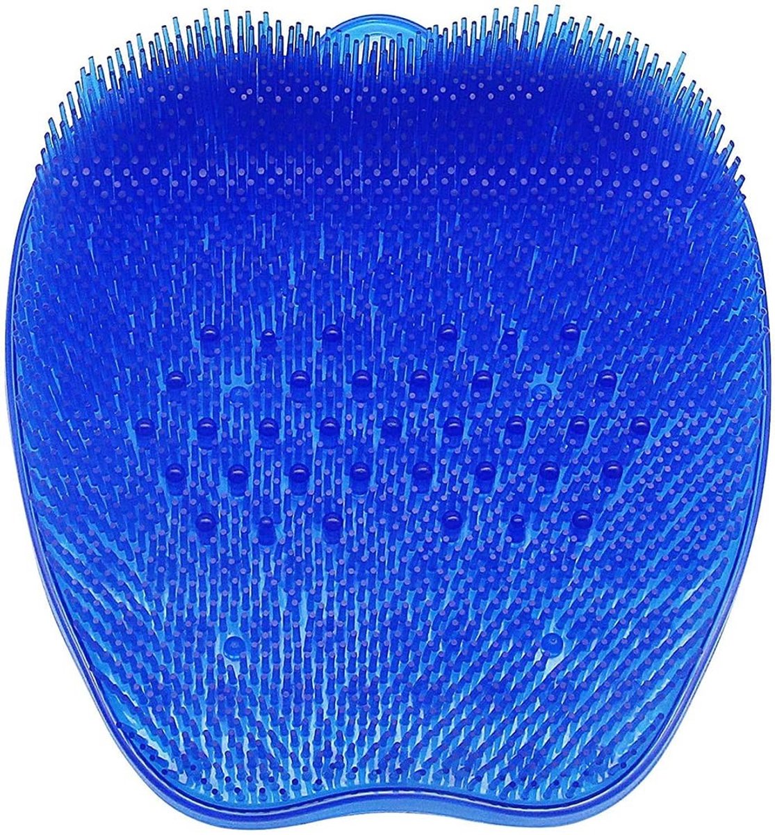 Allecto - Douche Voet Scrubber - Voetverzorging - Pijnverlichting - Met Zuignappen - Massage voor Voeten - Geschikt voor Thuisgebruik - Model met Z...
