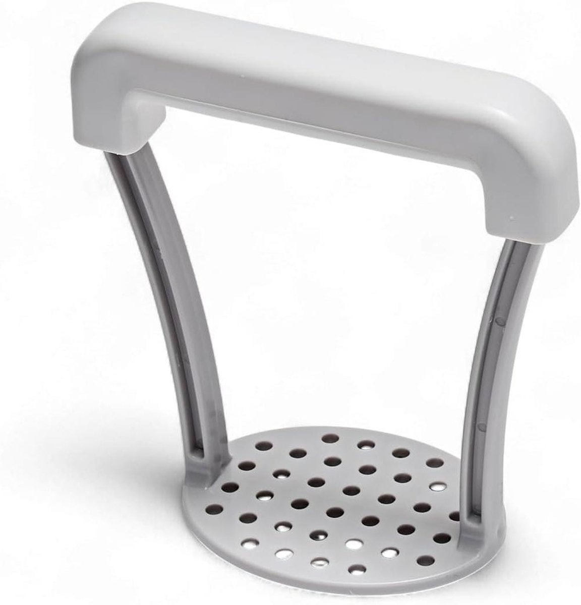 Aardappelstamper - Keukenstamper - Romige Puree - Antislip Handvat - 13 x 12 x 8 cm - Zwart