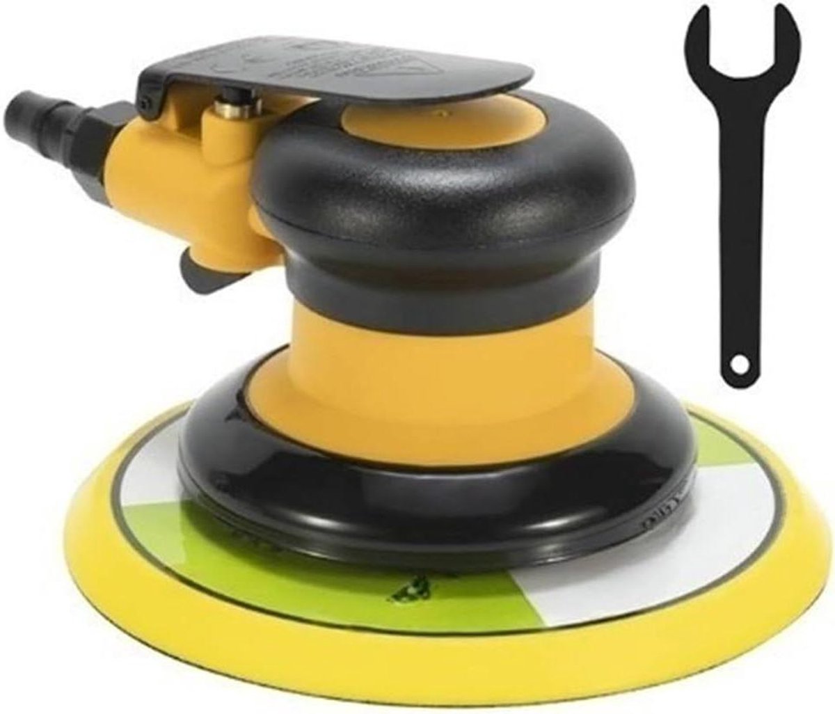 Polijstmachine - Schuurmachine - Autolak Verzorging - Dubbele Excentrische As - 6 Inch Pad - Grijs