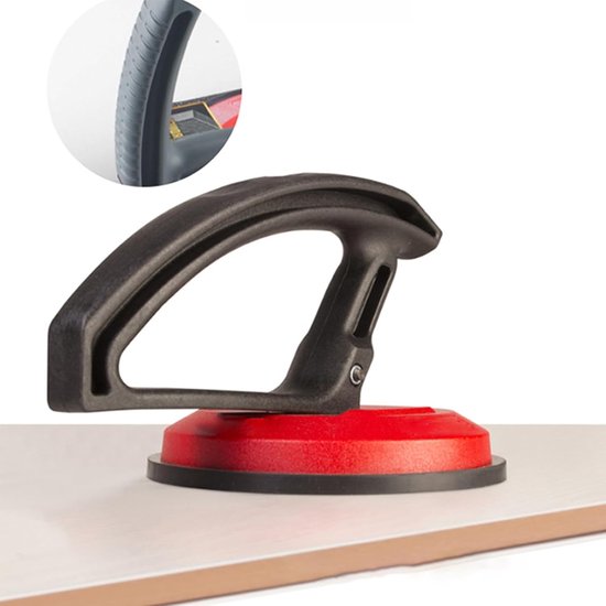 Gereedschap voor Vloernaden - Vloerherstel Kit - Vloeren Repareren - Krachtige Zuigkracht - 18 cm Hoog - Grijs — afbeelding 4