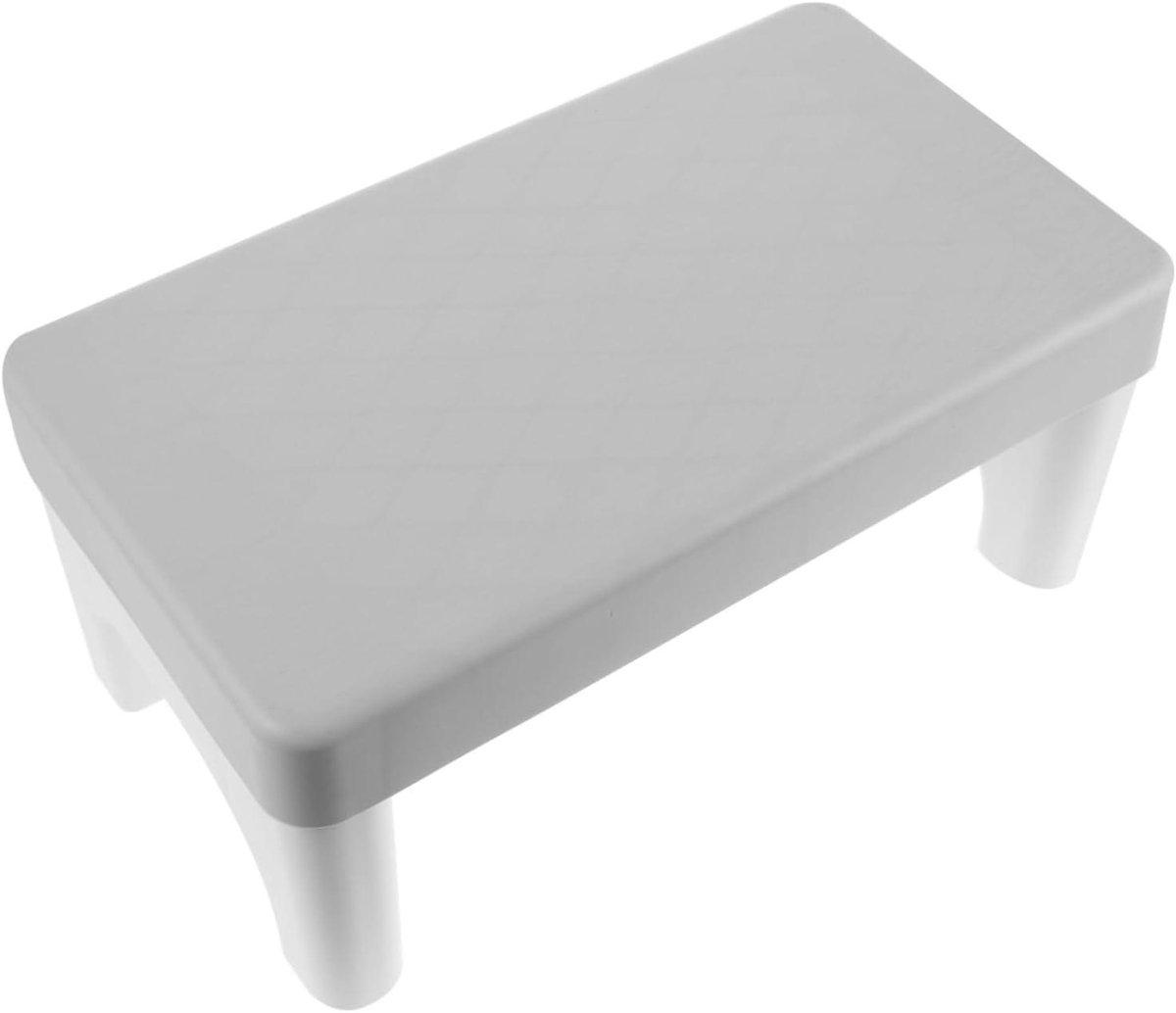 Toiletkruk - Opstapje voetenbankje - Comfortabel toiletbezoek - Antislip ontwerp - 36.5 x 20.5 x 17 cm - Gemengde kleuren