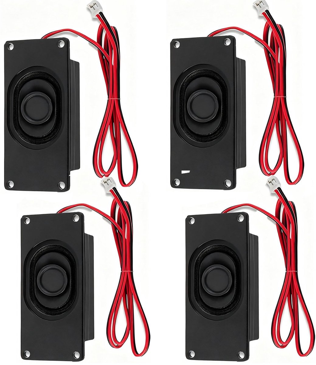 SPHProducts - Mini Speaker - 3 Watt Geluidskwaliteit - Compact formaat - 8 Ohm Weerstand - Ideaal voor Arduino en Elektronische Projecten - Geschikt vo...