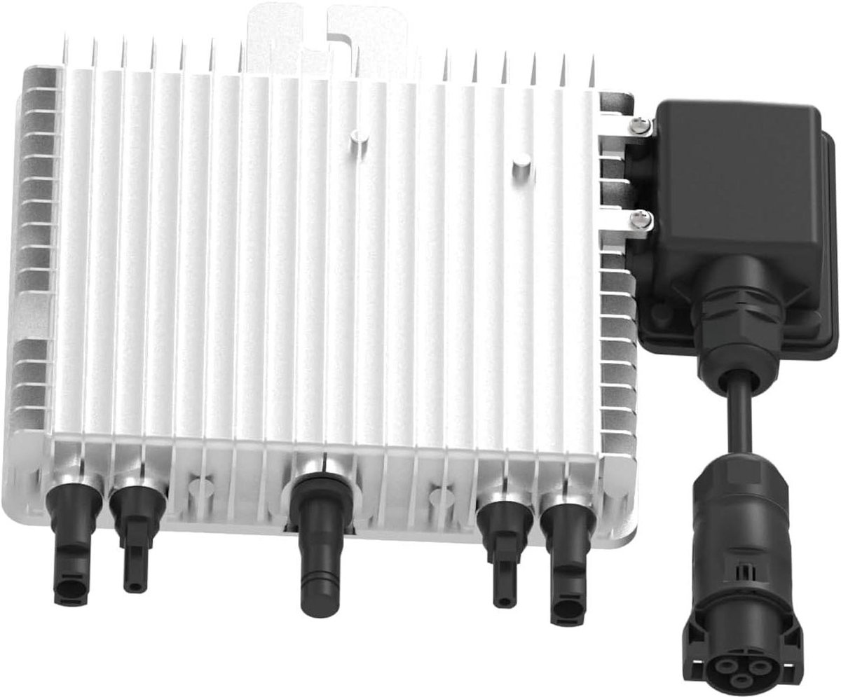 Micro omvormer - Zonne-energie systeem - Energie opwekken - App bediening - 80 Watt - Zwart