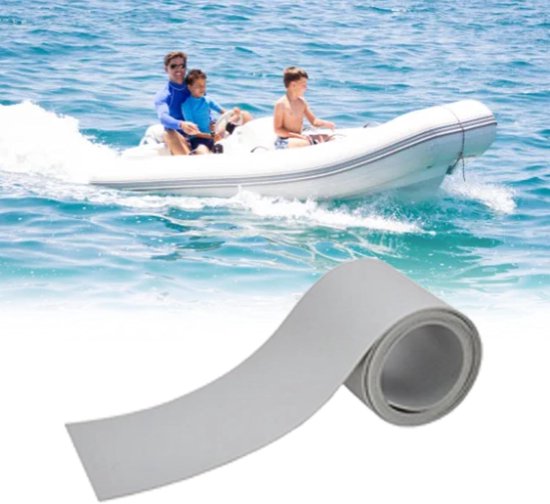 PVC Reparatiepatch - Zelfklevende Patch - Watersport Reparatie - Verdikt Materiaal - 40g - Grijs — afbeelding 2