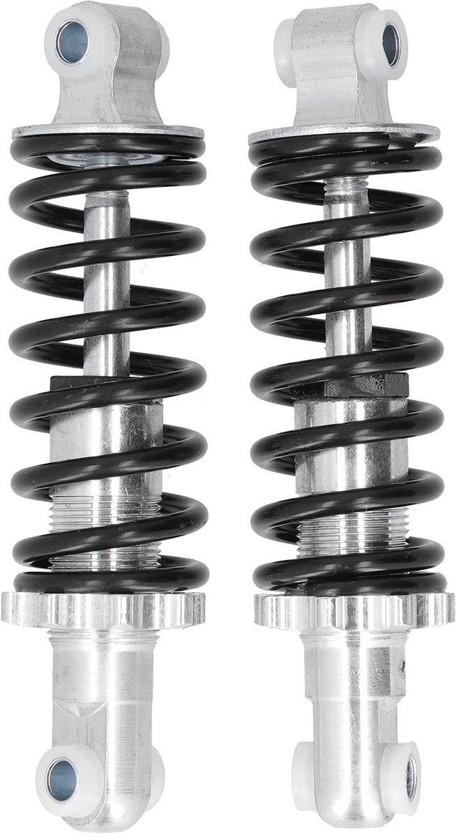 aladdien - Mountainbike Schokdempers - 150 mm Lochafstand - Aluminiumlegering - Schokdemper 1600 - Geschikt voor MTB-fietsen - Zwart