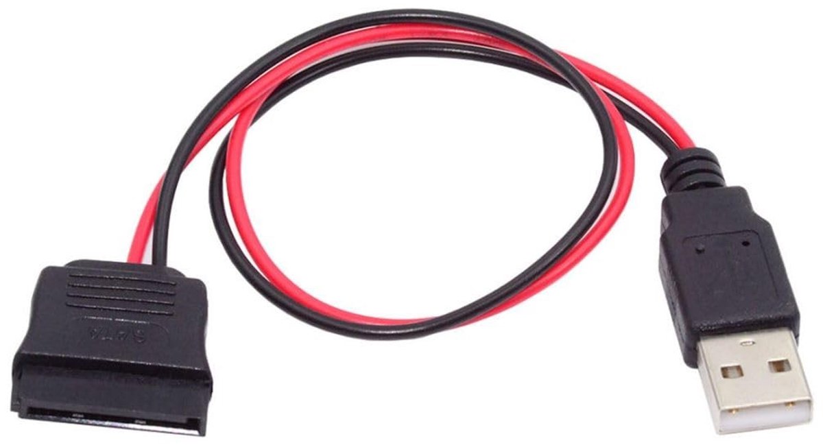 ONF3 - SATA naar USB 2.0 Kabel - 5V 2A Voeding - 2.5 inch Formaat - HDD SSD Schijf Aansluiting - Hoge Kwaliteit Dataoverdracht - Geschikt voor S...