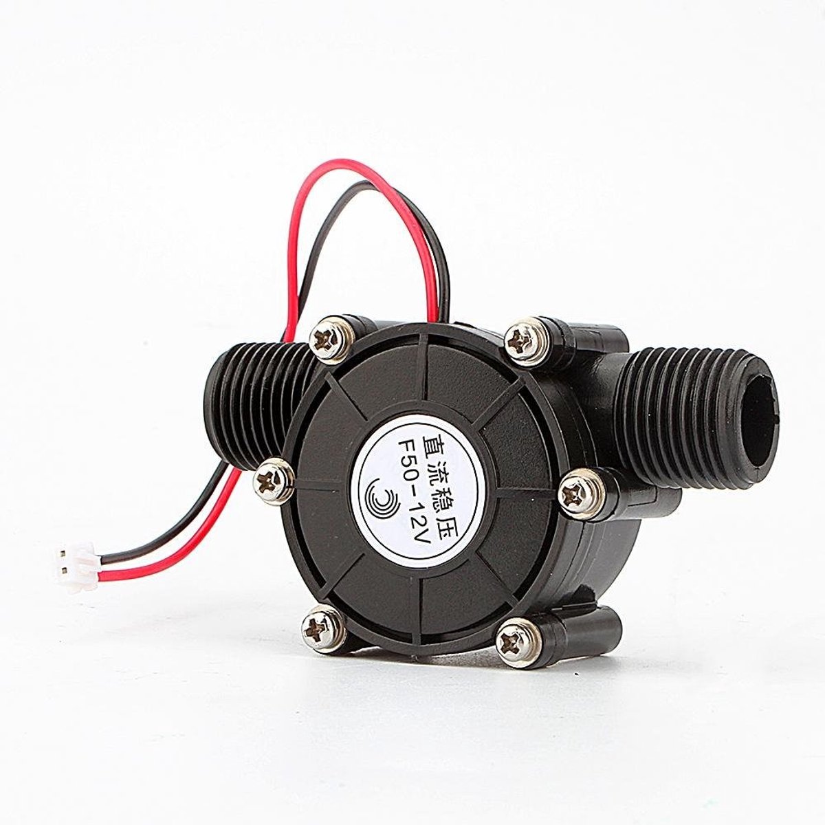 aladdien - Water Turbine Generator - Compacte Waterkracht Generator - Ideaal voor Camping - 12V DC - Duurzaam en efficiënt - Voor buitengebruik - Kl...