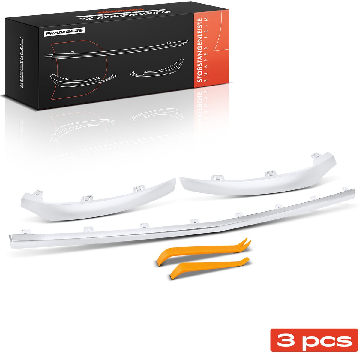 Frankberg 3x Sierstrip Bumper Voor voor Mercedes-Benz GLC