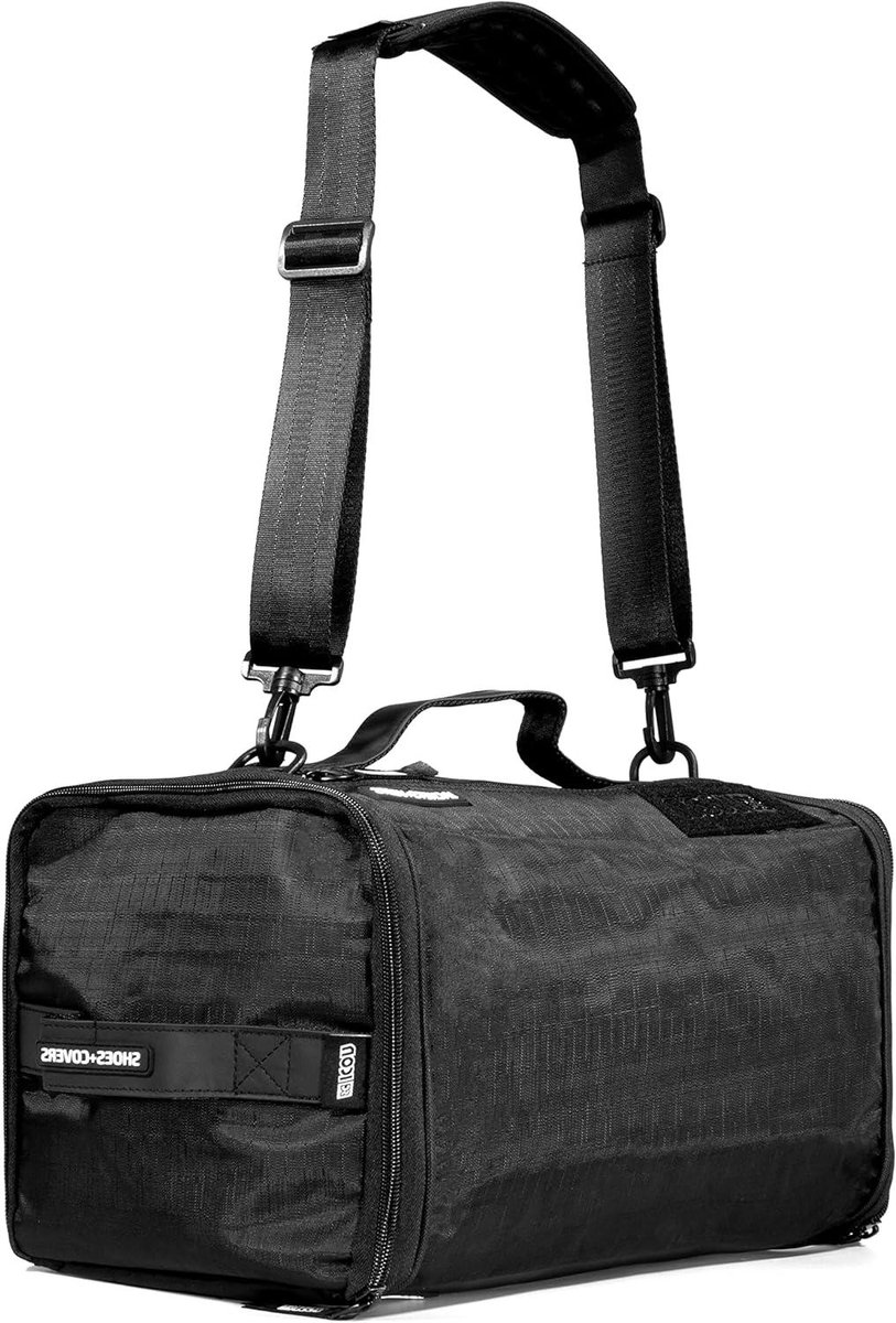 Fietsuitrustingstas - Regentas Fietstas - Fietsspullen Organiseren - Zes Gemarkeerde Zakken - 37 x 24 x 21 cm - Zwart