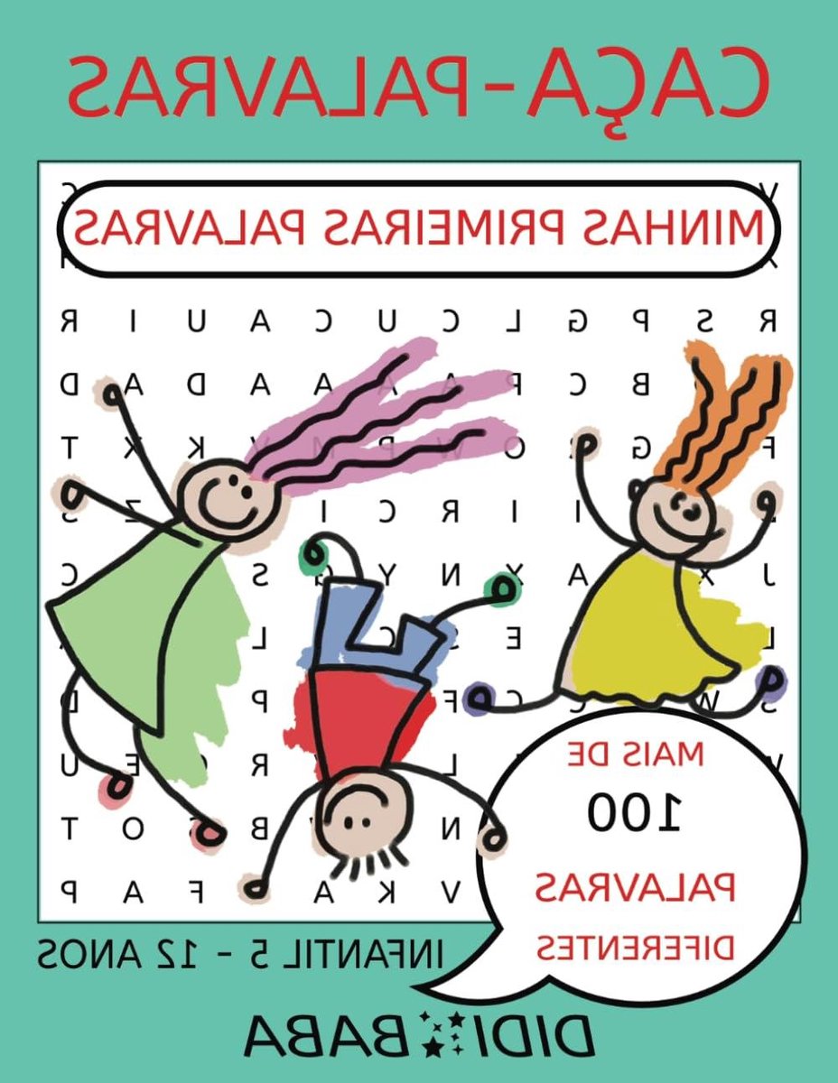 Woordzoeker Boek - Puzzelboek Kinderen - Portugees Leren - Braziliaanse Cultuur - 33 Pagina's - Niet gespecificeerd