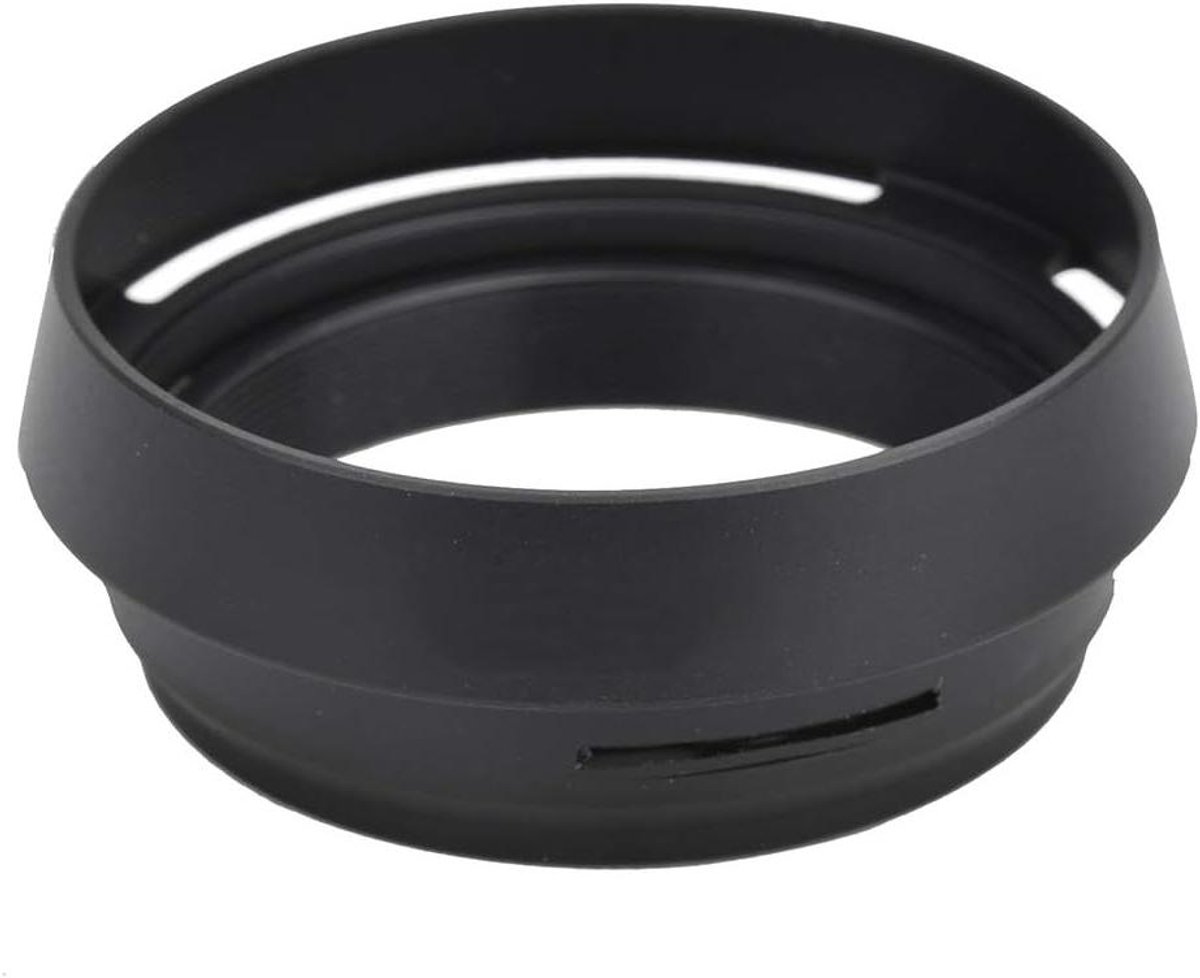Zonnekap Camera - Lenskap Metaal - Beeldkwaliteit Verbeteren - Voorkomt Strooilicht - 49 mm Filter Compatibel - Zwart