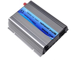 Netomvormer - Zonne-omvormer - Energie Besparen - MPPT Zuivere Sinus - 600 Watt - Zwart