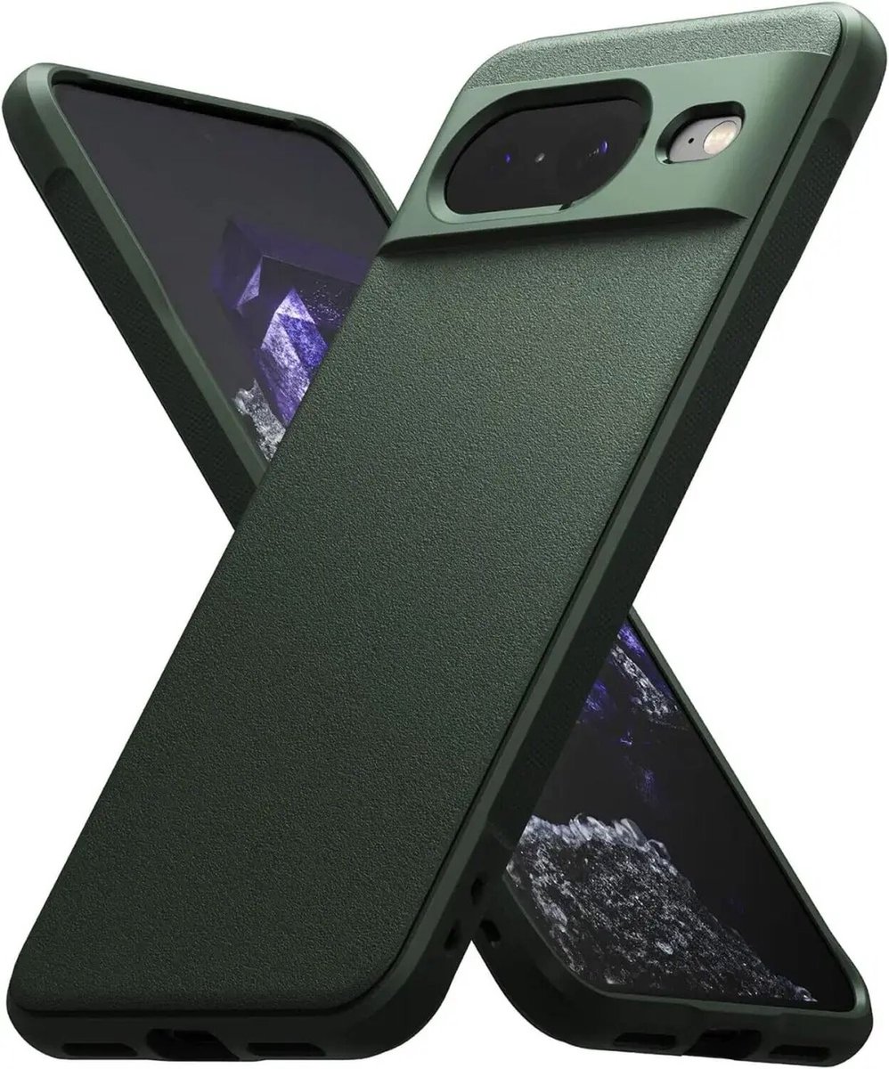 Ringke Onyx Google Pixel 8 Hoesje Flexibel TPU Back Cover Groen