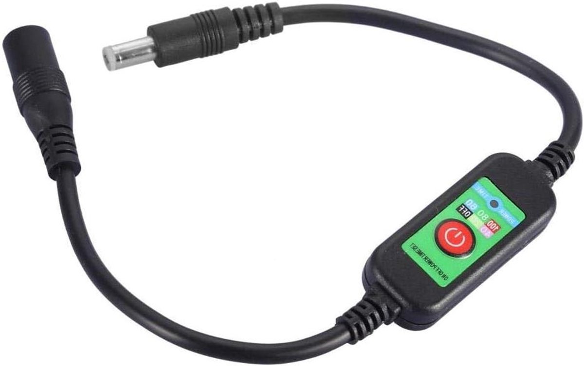 Temperatuurregelaar Thermostaat - Temperatuur Schakelaar Controller - Temperatuur Regelen - 5-Speed Reductiecyclus Timingfunctie - DC 5V-15V - Meerkleurig
