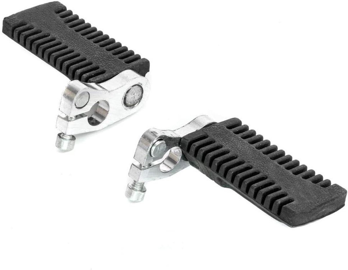 Pedaalpaar Minibike - Fiets pedalen - Minibike Onderhoud - Universele Pasvorm - 150 Gram - Zilver