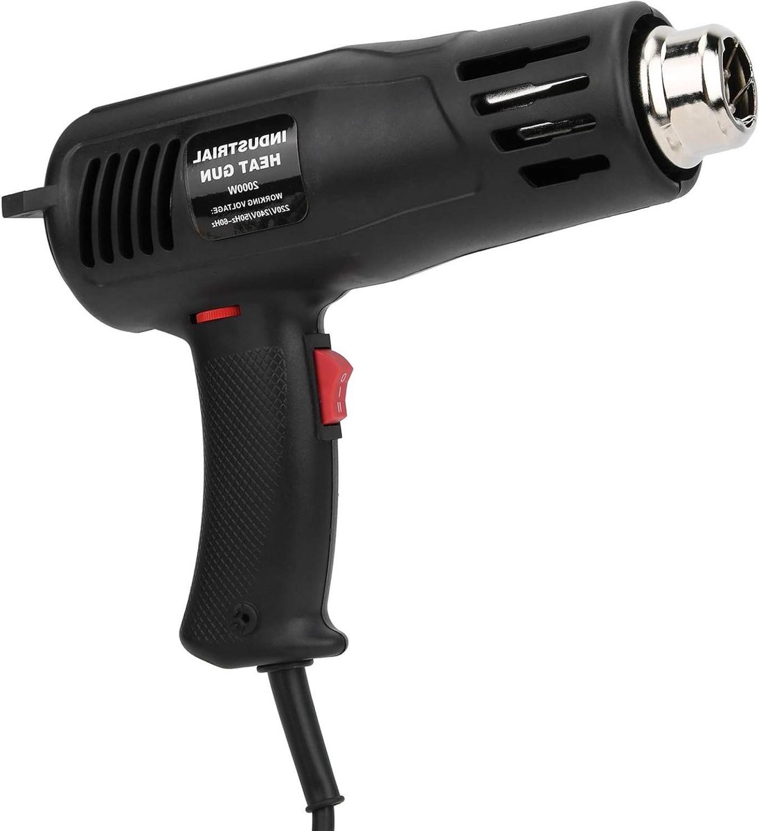 Heteluchtpistool - Hittepistool Verfstripper - Verf Verwijderen - Instelbare Temperatuur - 2000W - Zwart