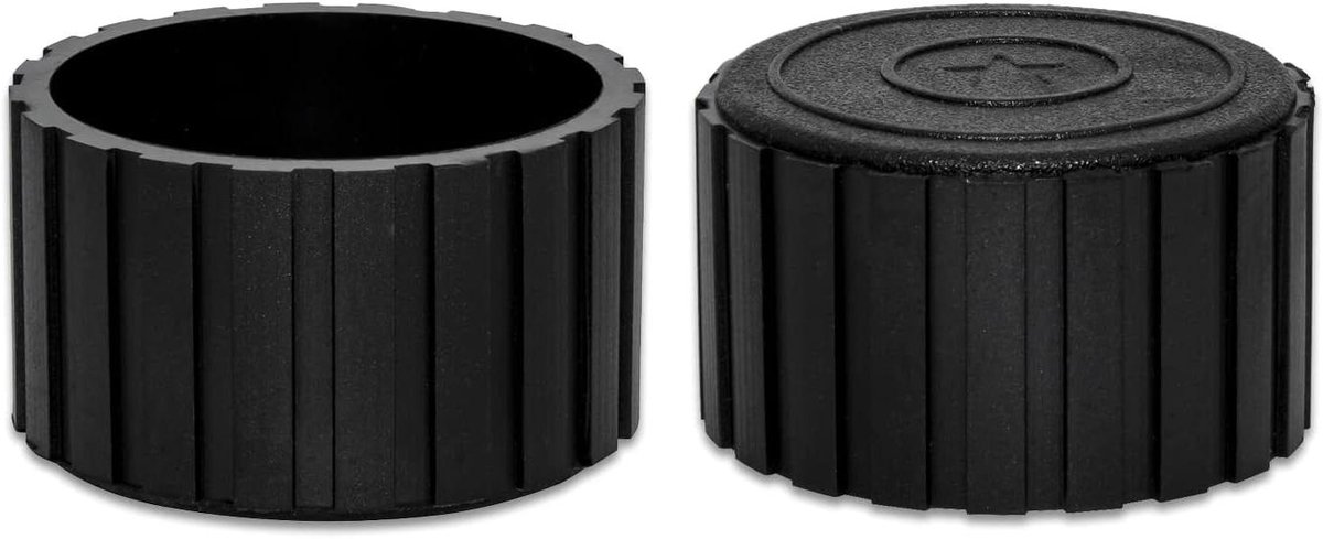 Stoel Leg Caps - Meubel Vloerbeschermers - Vloeren Beschermen - Antislip Ronde - 48 mm - Zwart