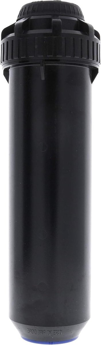 Sproeikop - Pop-up sproeier Rotor - Gazon besproeien - Roestvrijstalen riser - 1 inch - Zwart