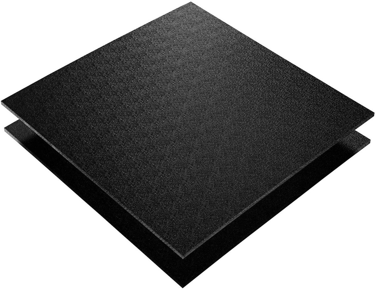 Kunststof Platen - Recycling Platen PE-HD - Op Maat Gezaagd - PE-HD Regengeneraat - 100 x 99 cm 3 mm