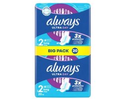 Always Maandverband Long Ultra Wings — 20 stuks