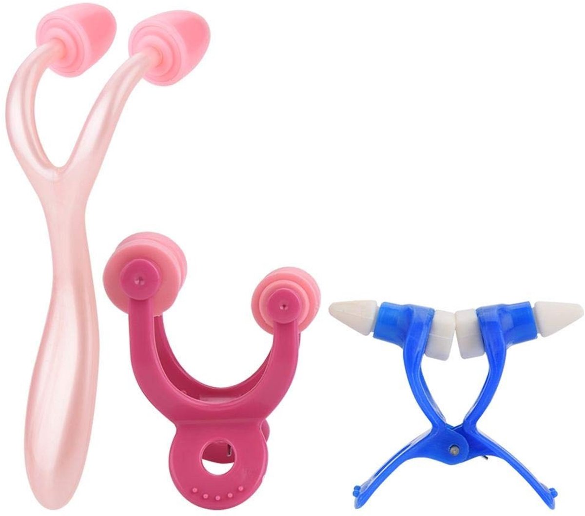 Store_9 - Neuscorrectie Set - Neus Shaper Roller - Comfortabel en zacht - Smoothing Beauty Clip - Voor neuslifting en vormgeving - Geschikt voor el...