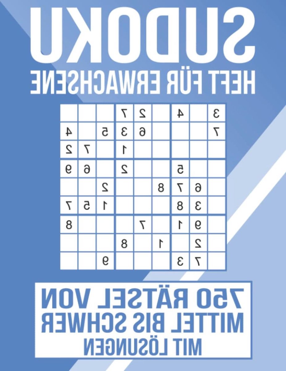 Sudoku Heft - Puzzelboek Logica - Hersenen Trainen - 750 Puzzels - DIN A4 Formaat - Niet gespecificeerd