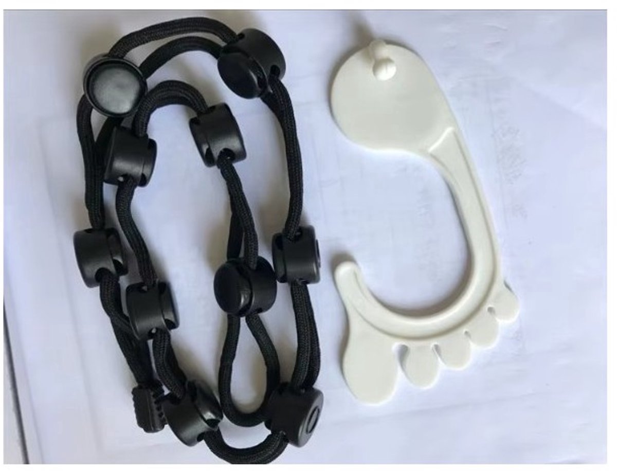 Go Go Gadget - Sokken organizer - Waslijn - Ruimte voor 10 paar sokken - Zwart