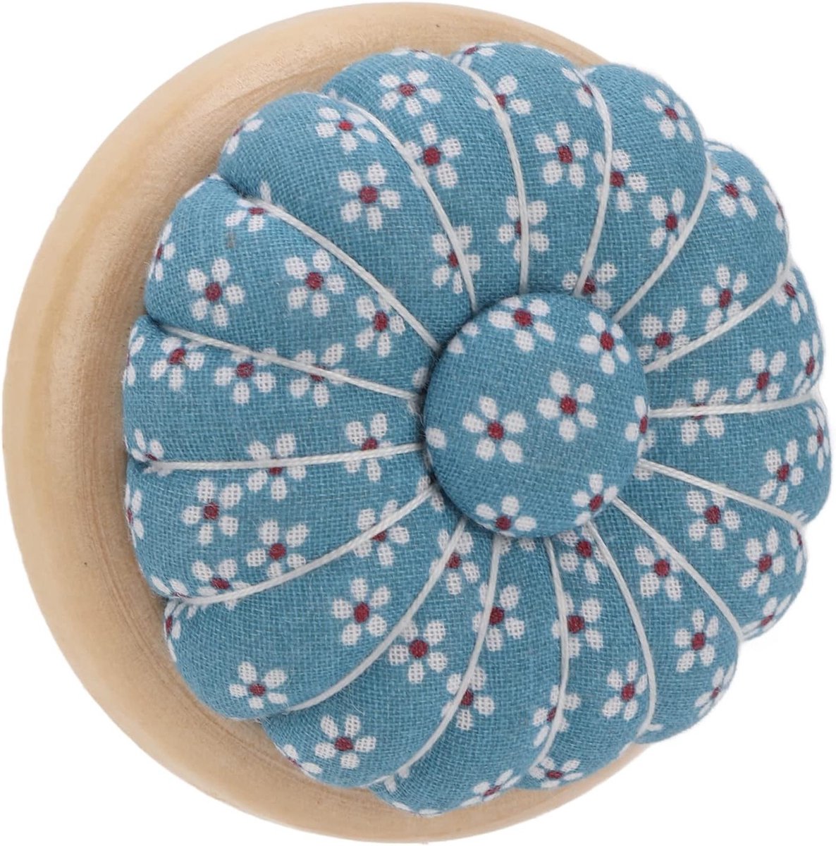 Pompoenvormig naaldenkussen met magnetische onderkant, naaldenhouder voor naaigereedschap en accessoires