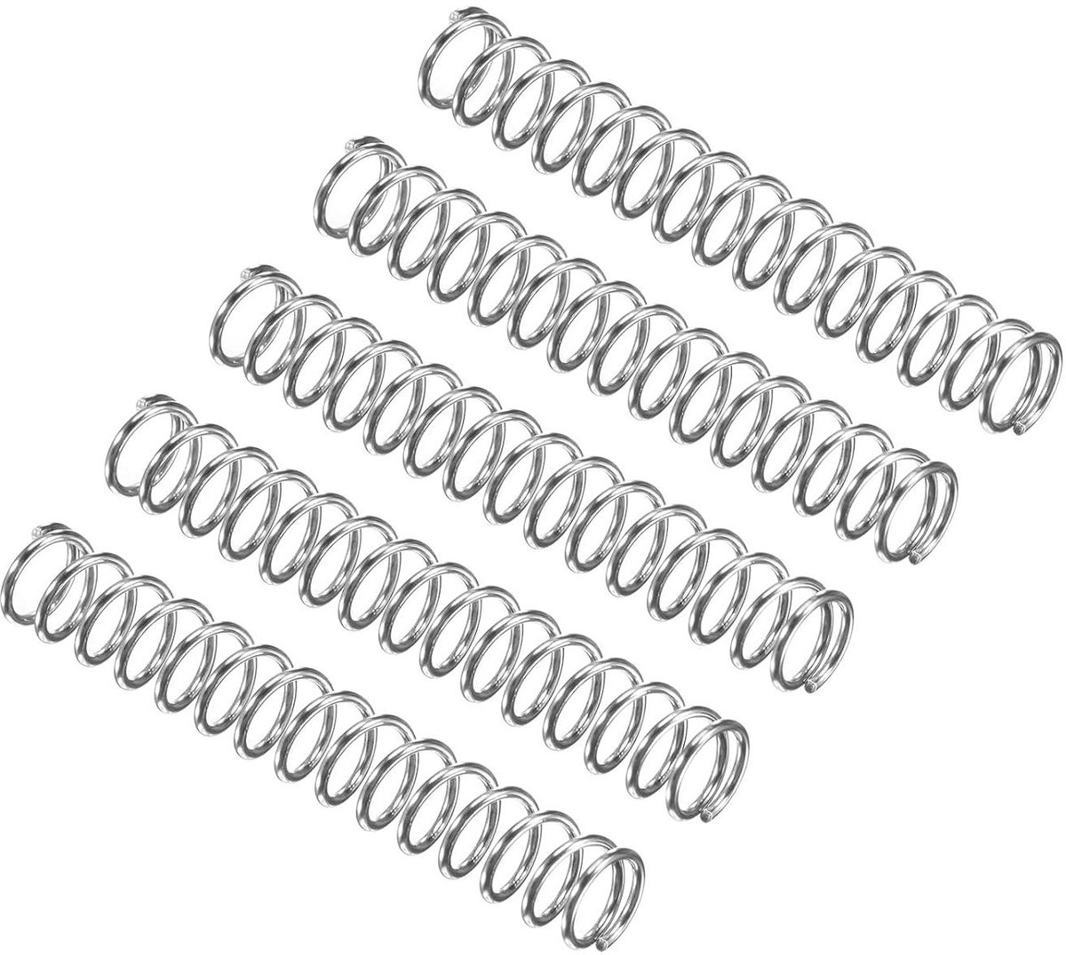 Drukveren RVS - Compressieveren Spoelveren - Apparaten Repareren - 304 Roestvrij Staal - 45 mm Lengte - Zilverkleurig