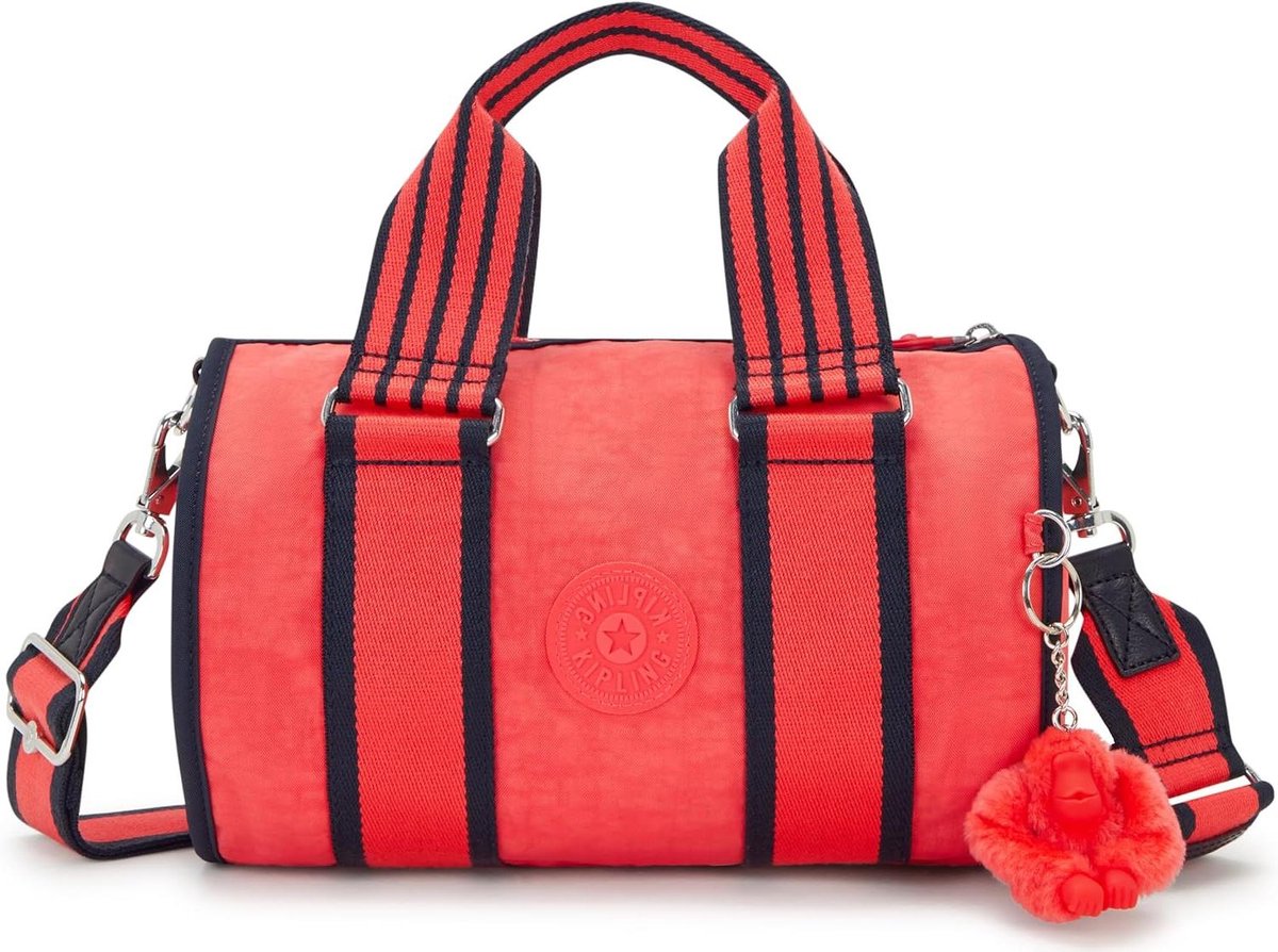 Katina Crossbody Tas - Schoudertas Barrel Bag - Dagelijks Gebruik - Waterafstotend Nylon - 28 x 17 x 17 cm