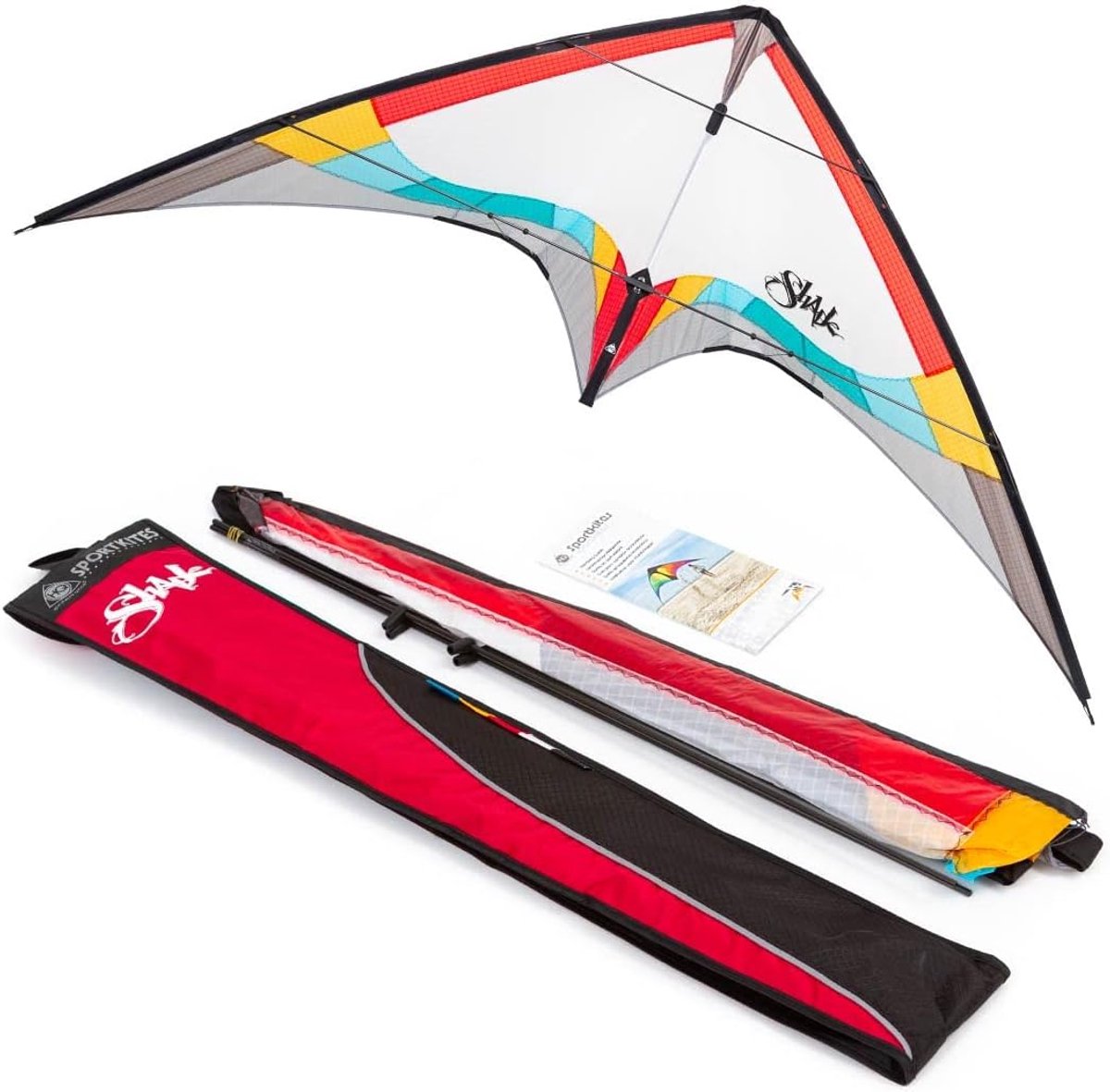 HQ Shade Vlieger - Show Vlieger - Lichte Wind Vliegen - Opvallend Ontwerp - 215 x 92 cm