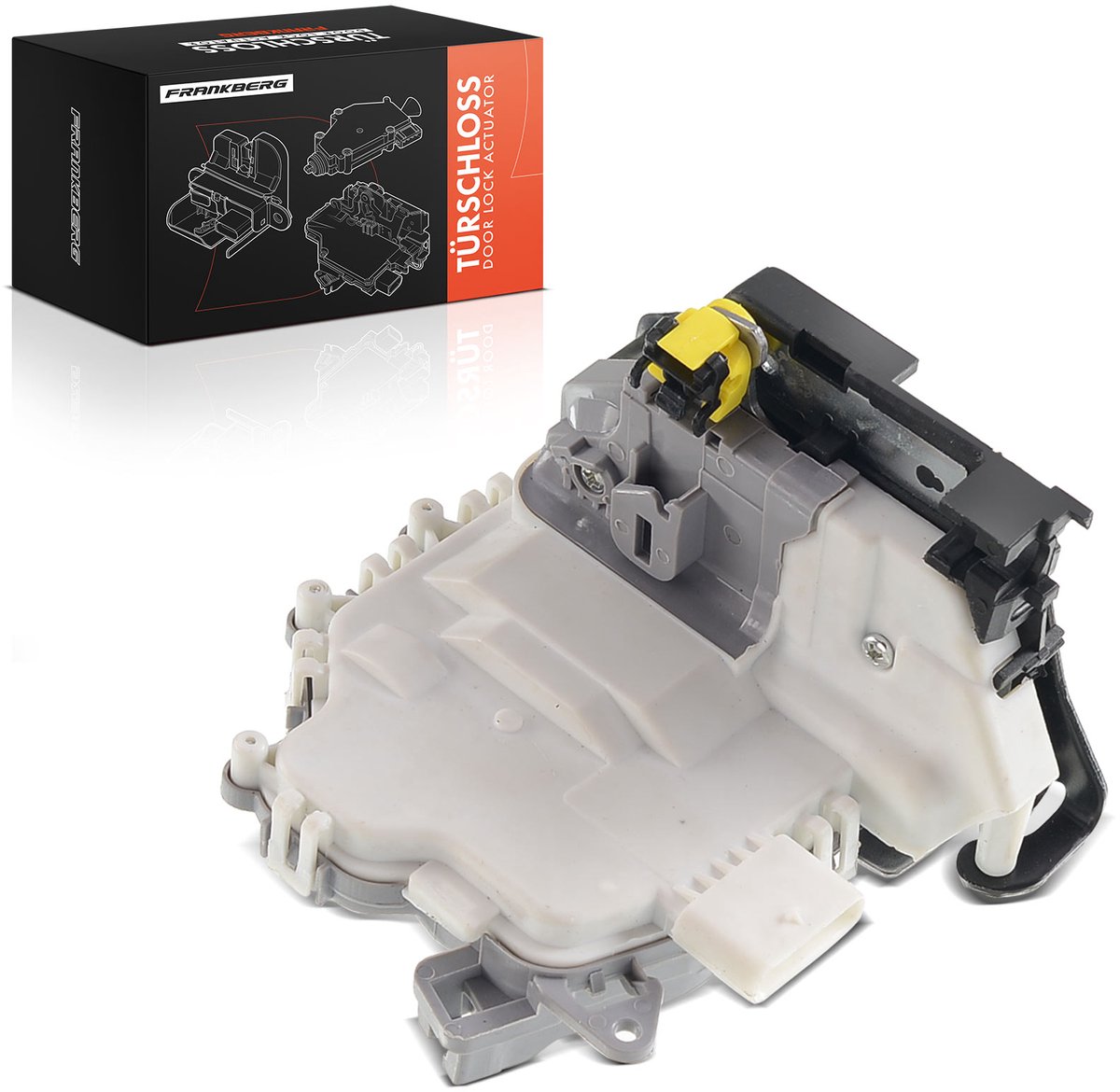 Frankberg 1x deurslot achter links voor Seat Leon 1P1 12L 14L 16L 18L