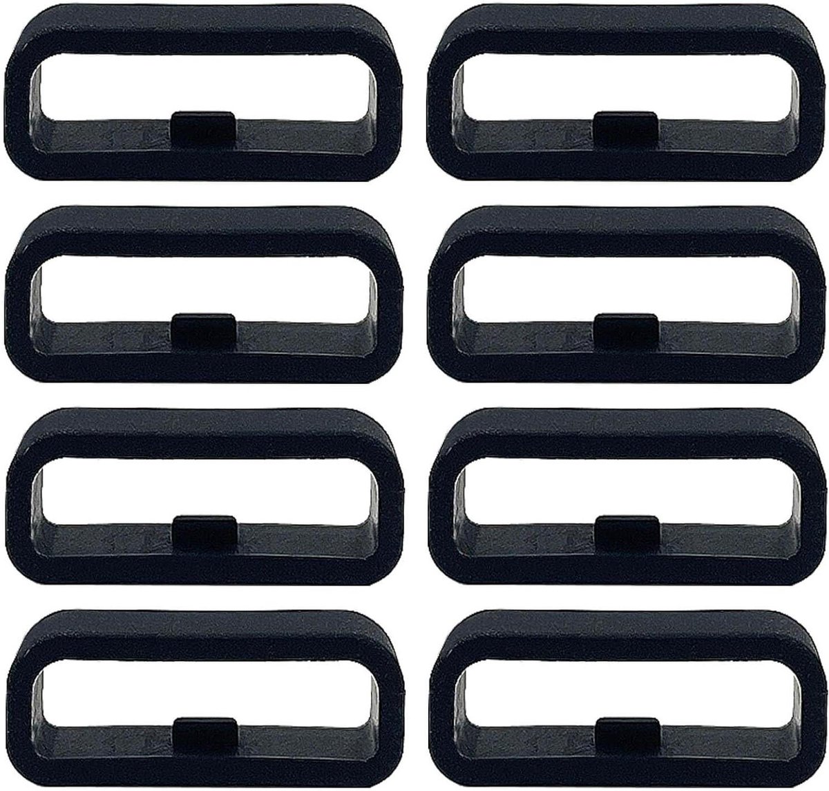 Horlogeband Houder - Band Klem - Horloge Beveiligen - Universele Pasvorm - 22mm - Zwart