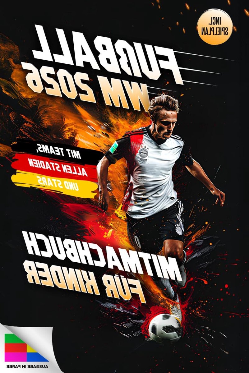Voetbal WK 2026 Kinderboek - Mitmachbuch Voetbal - WK Beleven - Spelers Fakten - 116 pagina's - Niet gespecificeerd