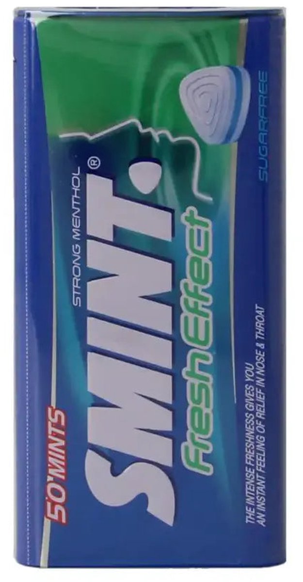 Smint Fresh effect strong menthol 50 pastilles