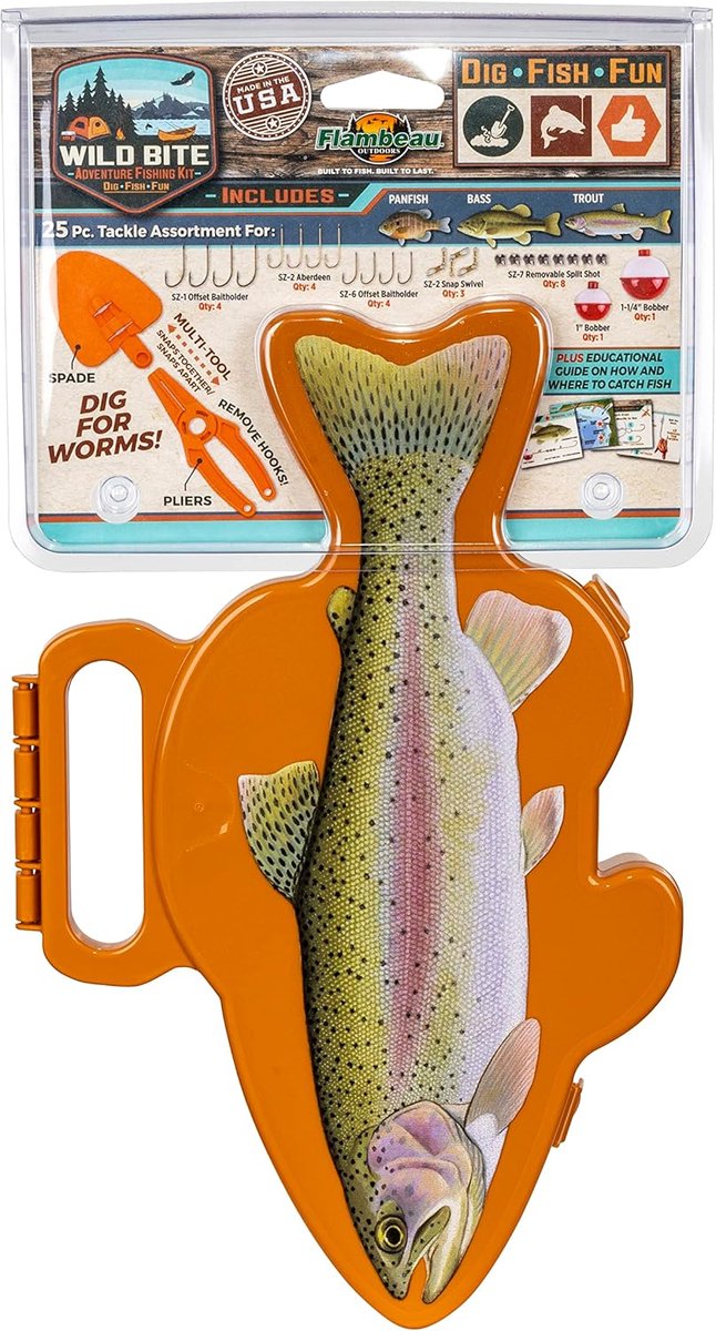 Visgerei Box Kit - Hengel Accessoires Set - Beginnen met Vissen - Inclusief Multi-tool — cadeau in Sport & Outdoor - foto 6