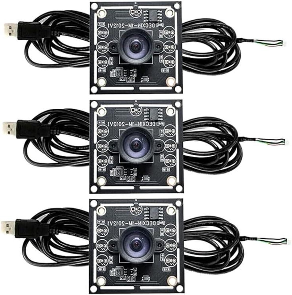 Cameramodule - Webcam module - Beeldopname - 100 graden groothoek - 1280 x 720 - Zwart