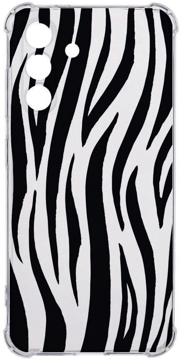 Samsung Galaxy A36 Flexibele Hoesje - Zebra TPU Antishock