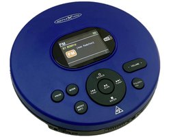 Reflexion PCD540DAB/BL Discman CD, CD-R, CD-RW, MP3 Blauw