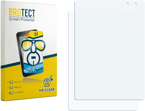 BROTECT - Screenprotector voor Kobo Aura One - Folie Beschermfolie transparant 2 Stuks van BROTECT — afbeelding 4