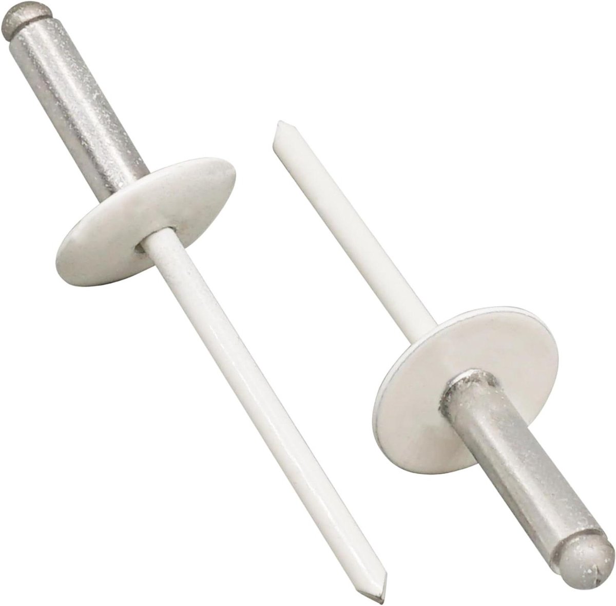 Aluminium Blinde Klinknagels - Blindklinknagels Grote Flens - Materiaal Verbinden - Brede Kop - 4.8 x 20 mm
