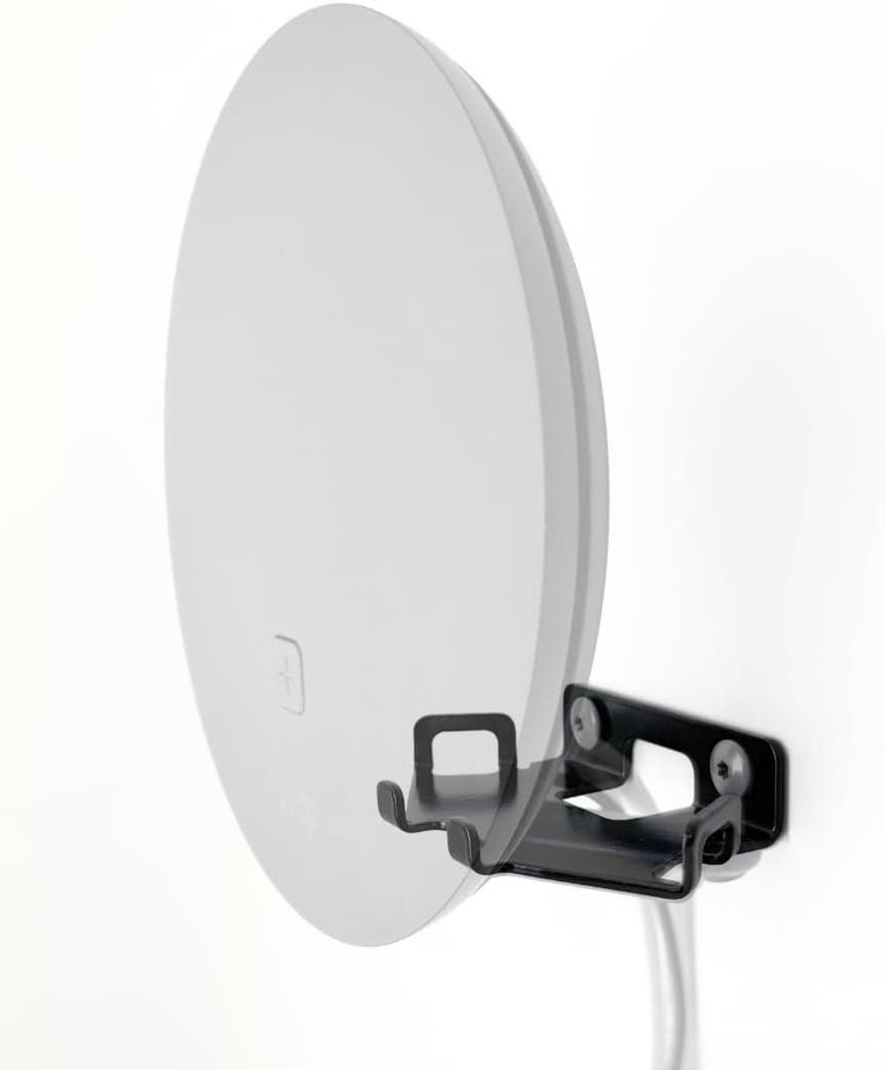 Wandhouder Router - Router Beugel - Router Ophangen - Specifiek Model - 6 cm Diep - Zwart