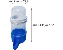 Automatische Drinkfontein - Vogelwaterdispenser - Vogels Voeden - Geen Waterlekkage - 13 x 65 x 45 cm - Willekeurige Kleur