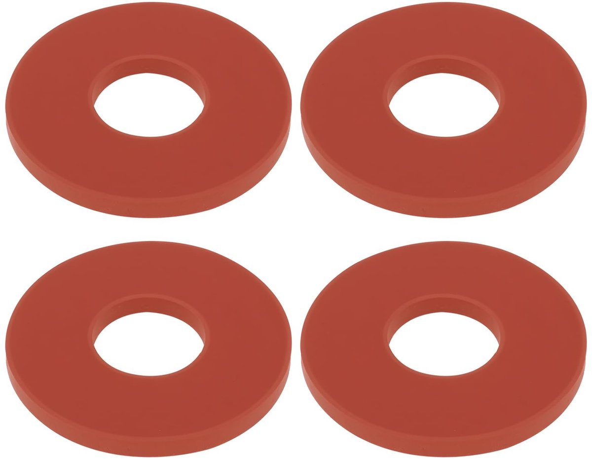 Byshayne- Veiligheidsklep 4 Stks - 26mm Buitendiameter - 10mm Binnendiameter - 2mm Dikte -