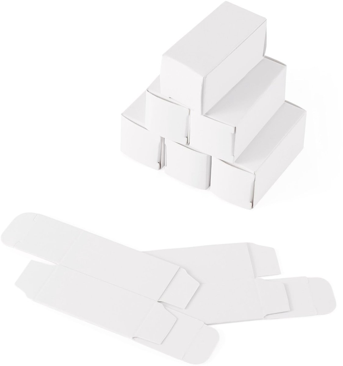 Cosensi- Lippenstift Dozen 25 Stuks - Kartonnen Verpakking - Waterdicht - Herbruikbaar - Eenvoudig te Monteren - Afmetingen 26,5x27,5x57 mm - Verpakkingsdozen