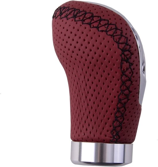 Pookknop Auto - Schakelpookhoes Versnellingspook - Verbeteren Rijervaring - Ergonomisch Ontworpen - Universeel - Rood — afbeelding 4