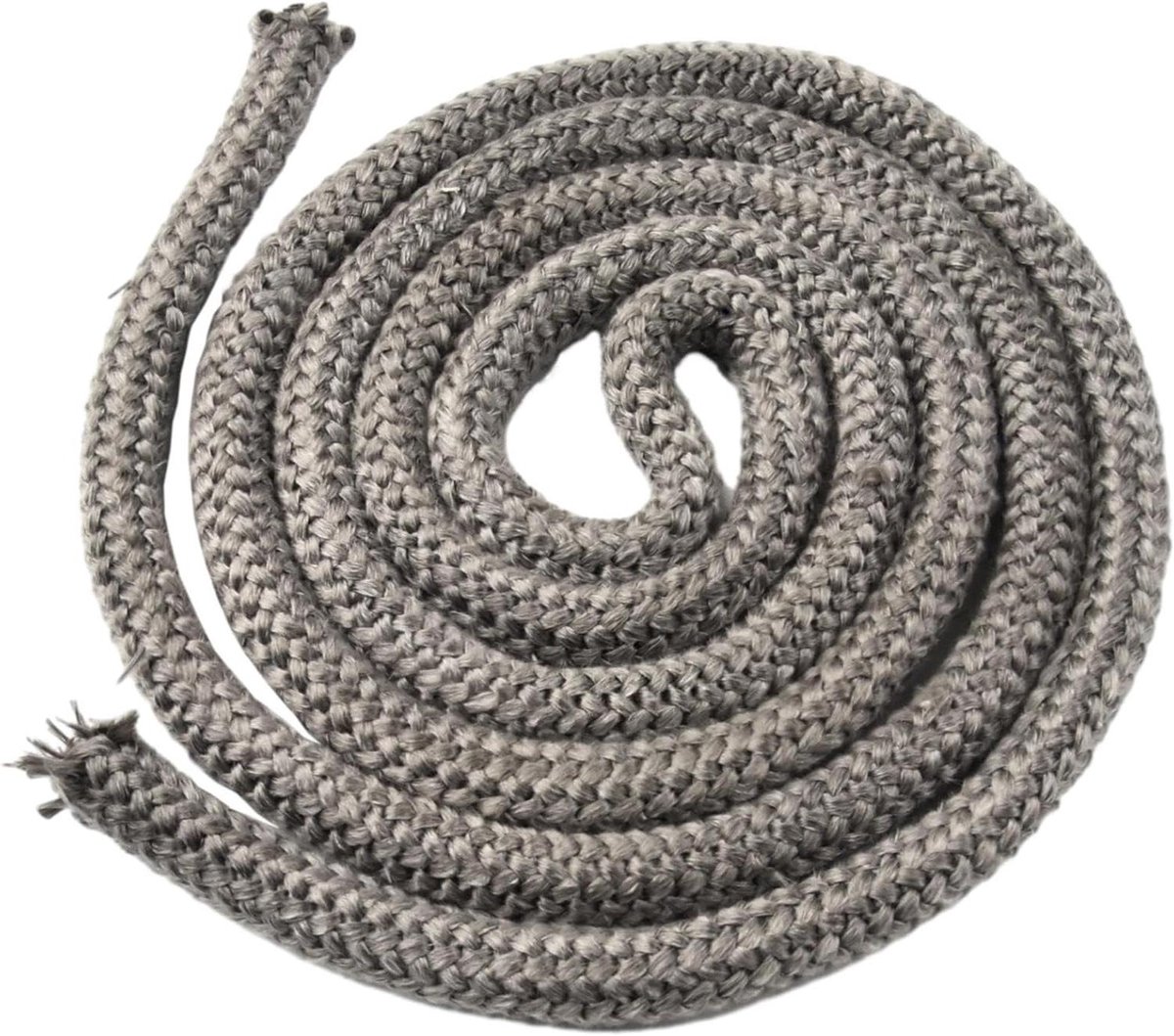 Brandkabel Houtkachel - Deurafdichting Oven - Tochtvrije Warmte - Hoge Temperatuur Bestendig - 18 mm Diameter 3 Meter - Zwart