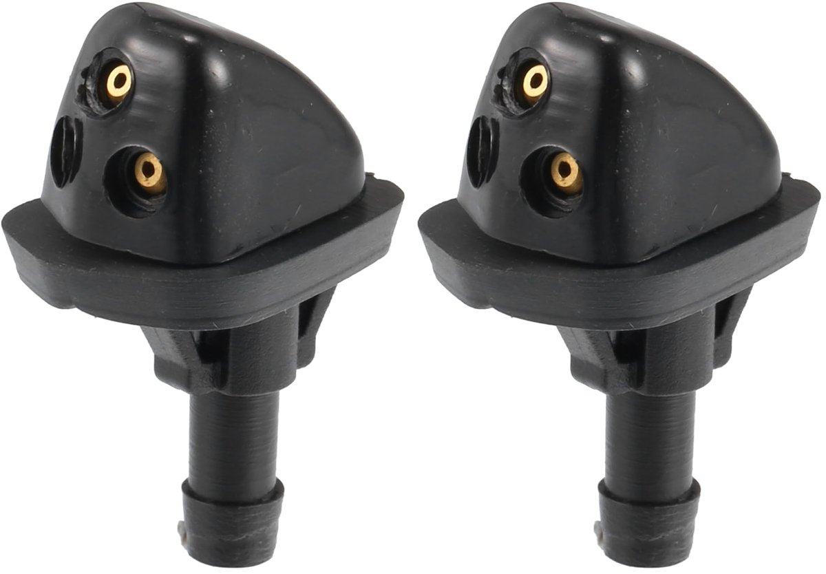 MTTproducts- Ruitenwissersproeier - 2 Stuks - Zwart - Waterdicht - Corrosiebestendig - Robuust Plastic - Voor Suzuki Grand - Sproeier