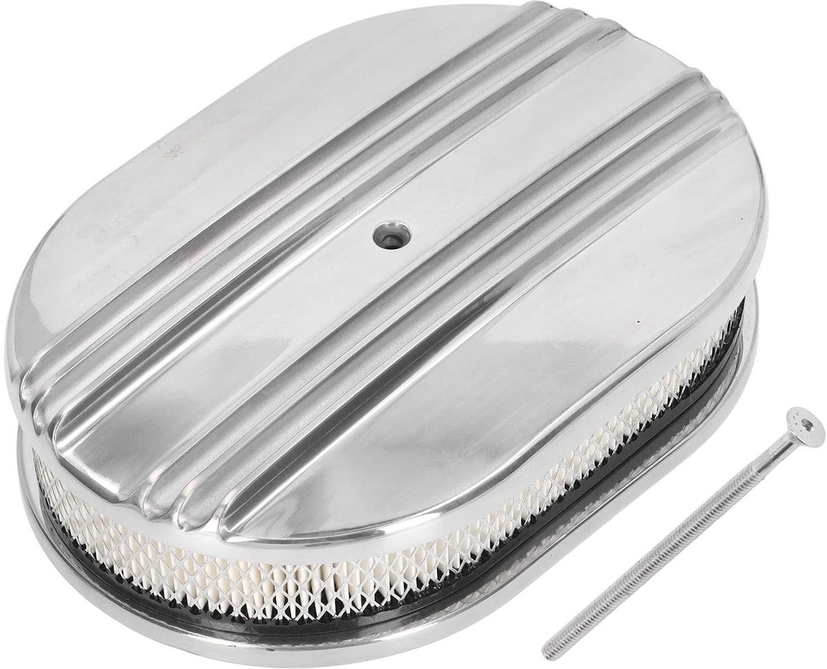 NTH products- Luchtfilter Vervanging voor 5-1/8 inch Carburateurs - Aluminium Luchtfilter - Slagvast - Efficiëntie - Geschikt voor Hot Rods - Betrouwbare Prestaties - Motorfilter