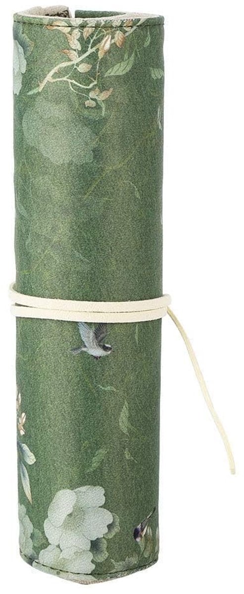MTTproducts- Potloodhouder Draagbaar - Canvas Etui - Kleurrijke Pennenzak - Opvouwbaar - Suede Liner - Verpakking - Pencil Case